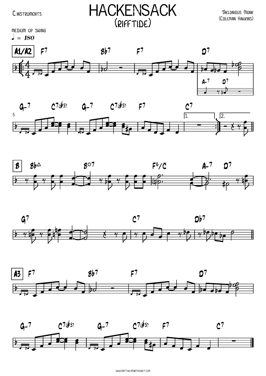 Thelonious Monk Pdf